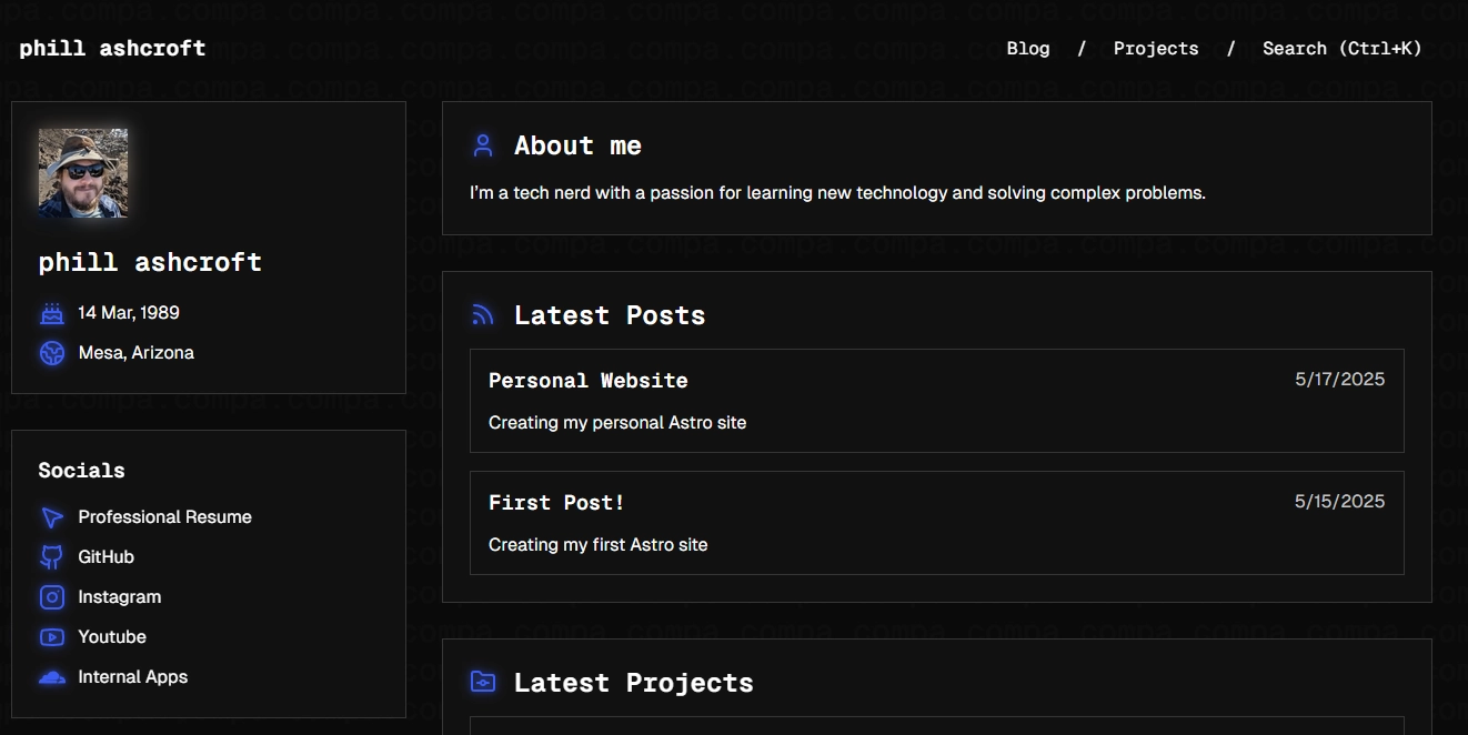 Personal Website